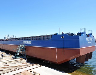 «НІБУЛОН» спустив на воду друге несамохідне судно проекту В5000